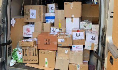 5 tonns of medicines to the hospitals in Kharkiv