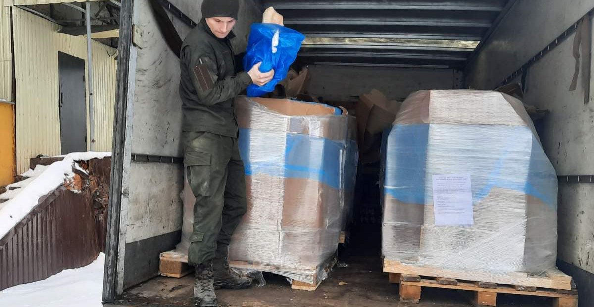 Humanitarian aid from Lutsk to Kharkiv